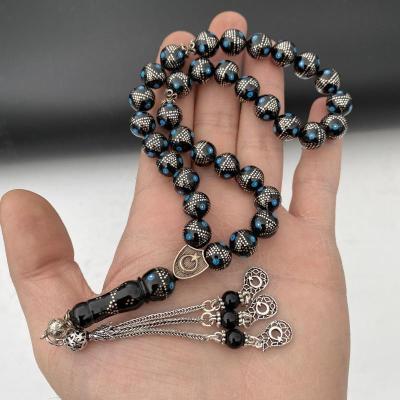 Mavi Mineli Sıralı Piramit