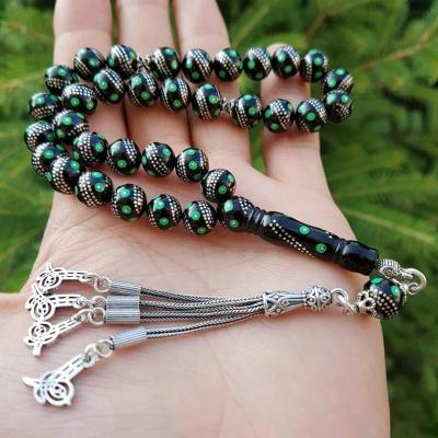 Özel yapım yeşil mineli